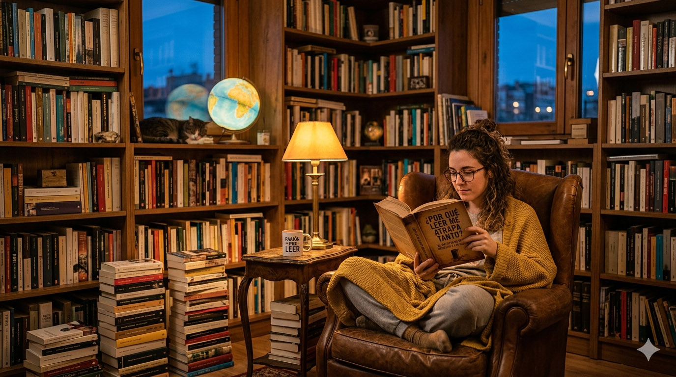 Libros y leyendas ¿Por Qué Leer Me Atrapa Tanto? El Misterio de Mi Adicción a los Libros