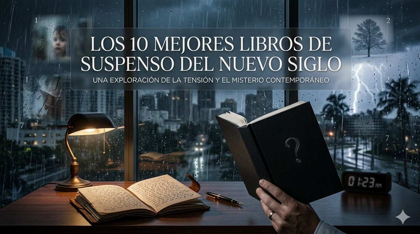 Libros y leyendas Libros de suspenso